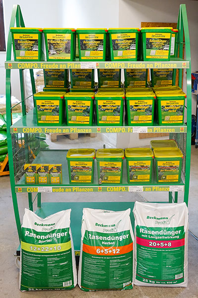 Alles für den heimischen Rasen >> Rasenscheune Radebeul.